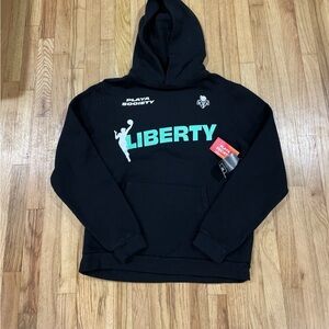 Playa Society NY Liberty Basketball Hoodie NWT